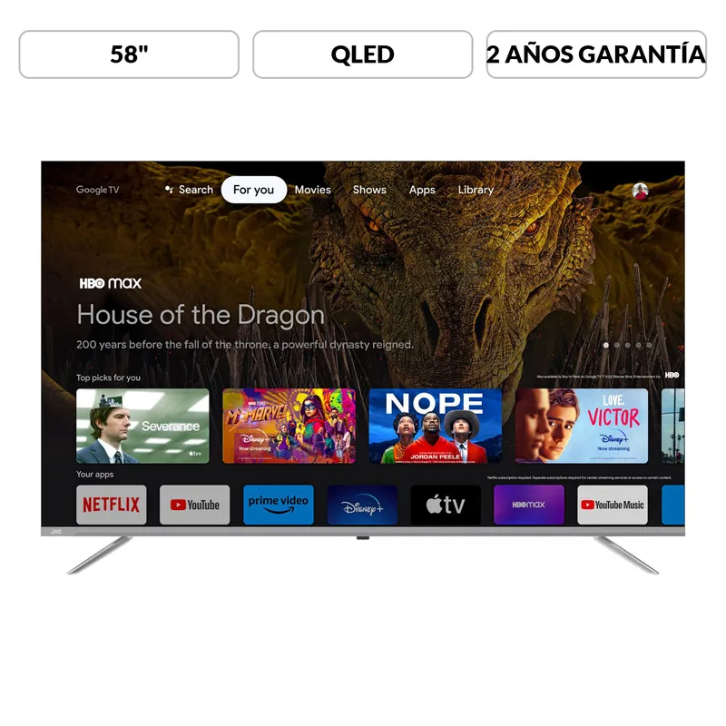 Televisor JVC Smart Tv 58" LT-58KM548 - Imagen 4
